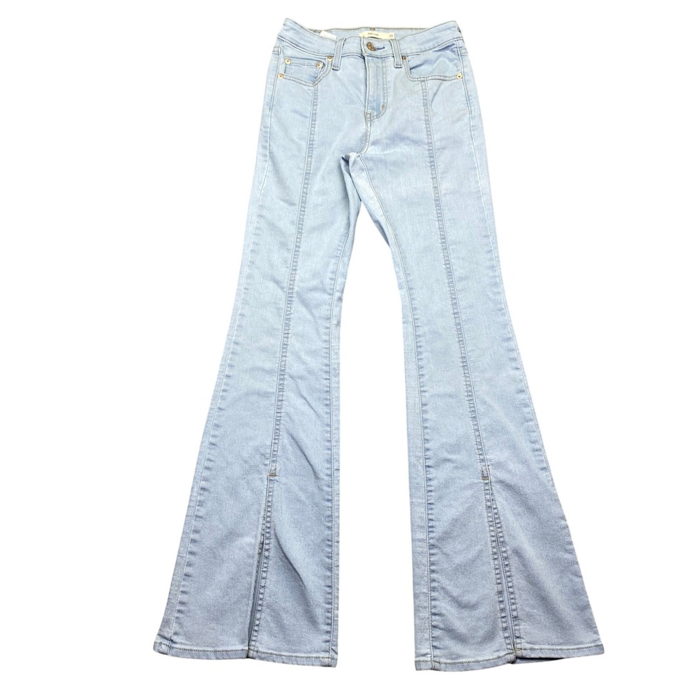 Levi's Light Wash Blue Flare Jeans